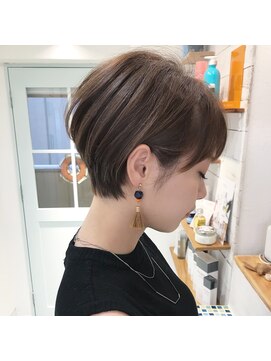 レンク(LENC) Coast.ショート×ベージュカラー