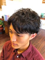 バーバーながさわ ミディアムスタイル