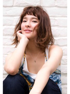 レニーバイエース(LANY by ACE) 【LANY 横浜】 ベビーバング×ブラウンベージュ