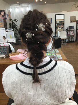 スタイリッシュ ワーズ 広田店(STYLISH WAS) 結婚式お呼ばれヘア