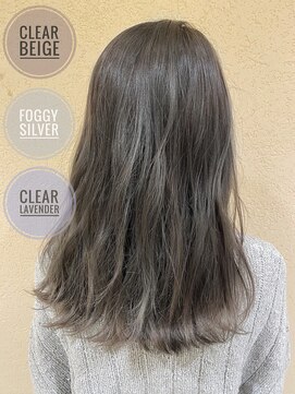 ジョエミバイアンアミ(joemi by Un ami) 《joemi 新宿》１ブリーチで夢の透明感maxグレージュに！　近江