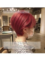 髪質改善と縮毛矯正の専門店 サンティエ(scintiller)&nbsp;大人可愛い20代30代40代小顔ワンサイドショートボブ丸み前下がり