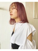 シアーなくすみピンクラベンダー