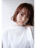 sungoose クールショートピンクベージュボブルフ