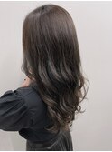 透明感カラー アッシュラベンダー