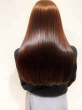 質感が自然に♪髪本来の柔らかさを生かします