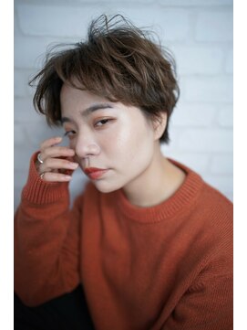 プレミアモデルズ 中野店(Premier Models) premier models 中野　 外国人風パーマ＆イルミナカラー