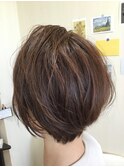 オーガニックVEGANカラーwithメリハリショート