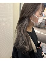 ヘアカロン(Hair CALON) インナーカラーグレージュダブルカラーケアブリーチベージュ韓国