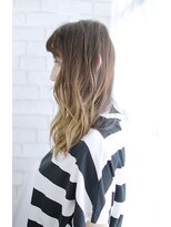 シュシュット(chouchoute)&nbsp;韓国ボブレイヤーロンググレーベージュ黒髪質改善前髪パーマ/023