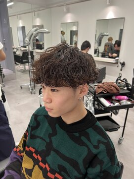 パーク バイ クリーム 大宮(PARK by CREAM) 【メンズ】波巻きスパイラルパーマ