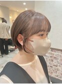 マロンブラウン×ショート◎