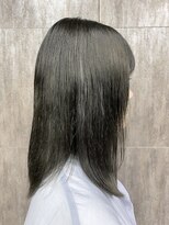 ミック ヘアアンドメイク アップ 駒込店(miq Hair&Make up) 透明感オリーブカラー