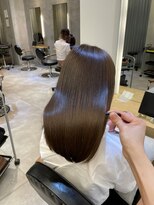 ジーナ 船橋(Zina)&nbsp;髪質改善＊ロングレイヤーグレーベージュ＊美髪【Zina船橋】