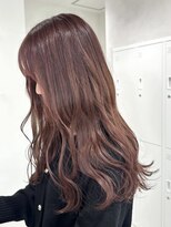 ハオ(hao) 【hao渋谷】akane ピンクカラーくびレイヤー10代20代30代