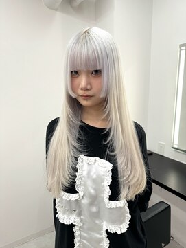 エゴ 池袋(EGO) ホワイトカラー/レイヤーカット