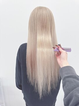 ロサ ファイブヘアー(Rosa..5Hair) ショートヘアさん必見!ハイトーンロング!