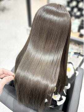 ハーシーバイアポロ 相模大野(HERSHE by apollo) 髪質改善縮毛矯正,レイヤー,縮毛矯正,白髪ぼかしハイライト.白髪