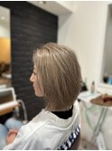 ボブ/髪質改善/ブリーチ/ハイトーン