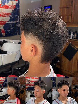 サンアンドマーリィズバーバー 駅前店(SON&MARLEY'S BAR BER) 個性欲しい方必見！マレットフェード