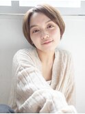 大人可愛い小顔魅せショート207
