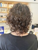 チャンプ 小阪店(Champ) 【Champ小阪店】くせ毛対策◎大人ウルフにぷるんと艶パーマ♪♪