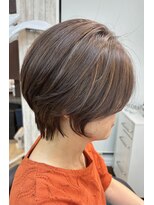 ブレス ヘアアンドスパ 湘南台(bless hair spa)&nbsp;ナチュラルハイライト×大人ショート