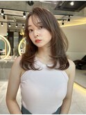 レイヤーカット小顔に見せるヘア/韓国ヘア/髪質改善/福岡/博多