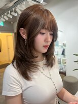 ボタン ハカタ(VOTAN hakata)&nbsp;ミディアム/レイヤーカット/オリーブブラウン