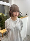 ミルクティーグレージュ