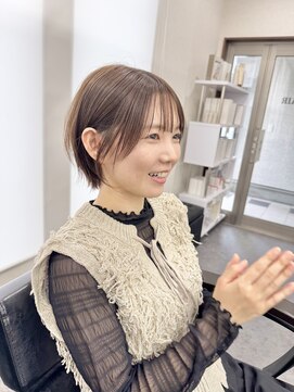 エルエスヘアー(LS HAIR) 【片山陽基】可愛すぎてごめんなさい　透け感ショートボブ