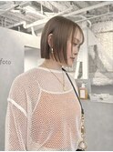 大人ガーリー/似合わせカット/ミディアムレイヤーカット/池袋