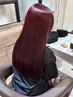 【 mio 】顔周りカット＋ブリーチなしダブルカラー＋ダメージ補修TR￥13000