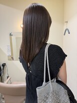 ヒントステーション(HINTSTATION) 〈浅草 半個室〉ブリーチなし透明感ヘーゼルベージュ