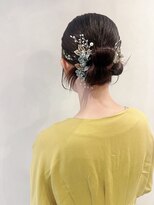 ラトリエコンタン(L´atelier Content)&nbsp;【shima】着物ヘア/お呼ばれヘア/七五三/金箔/和装ヘア/