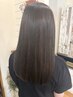 髪質改善!!カット+縮毛矯正+ALOBE2ステップトリートメント19500円