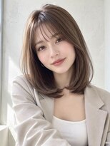 ノア(NOA) 【NOA】髪質改善艶髪ミディアム×内巻きレイヤー