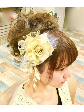 スタッカートアットヘアー(staccato@hair) アップ