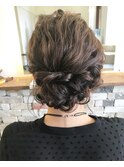 お呼ばれヘアー