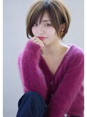 ノーブルショート　ジェンダーレスに大人かわいいボブ