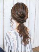 ゆるふわかわいいヘアセット【ange treatment & head spa】