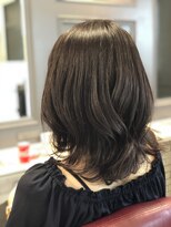 リベルテ(Liberte)&nbsp;ミディアムボブ×グレージュ