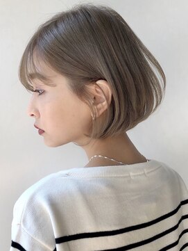 ガーデントウキョウ(GARDEN Tokyo) 【GARDEN川谷】20代30代大人可愛い小顔ボブ×グレージュ