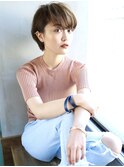 天神【BIRTH】ショートマッシュ×ベージュカラー