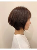 ヘアールームロッソ 白山店(HAIR ROOM ROSSO)&nbsp;前下がりショートボブ