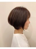 前下がりショートボブ