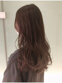 秋カラー☆アッシュピンク