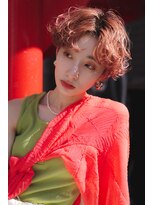 カライングドゥ(ing deux) 大人可愛い20代30代40代黒髪前下がりショートボブ丸みショート◎