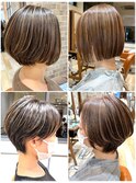 ショートスタイル×ハイライトスタイル☆