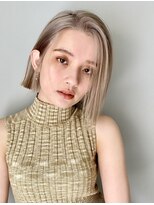 ガーランドギンザ(Garland Ginza)&nbsp;『Garland GINZA』ミルクティベージュストレートボブ